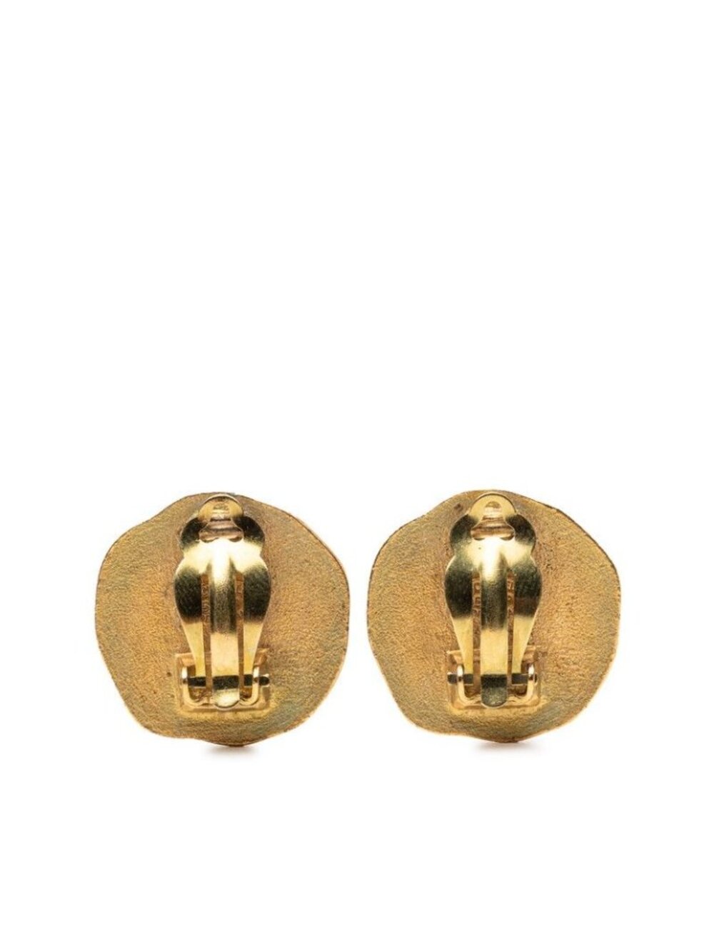 Chanel Vintage CC Logo Gold Plated - Picture 2 of 3
